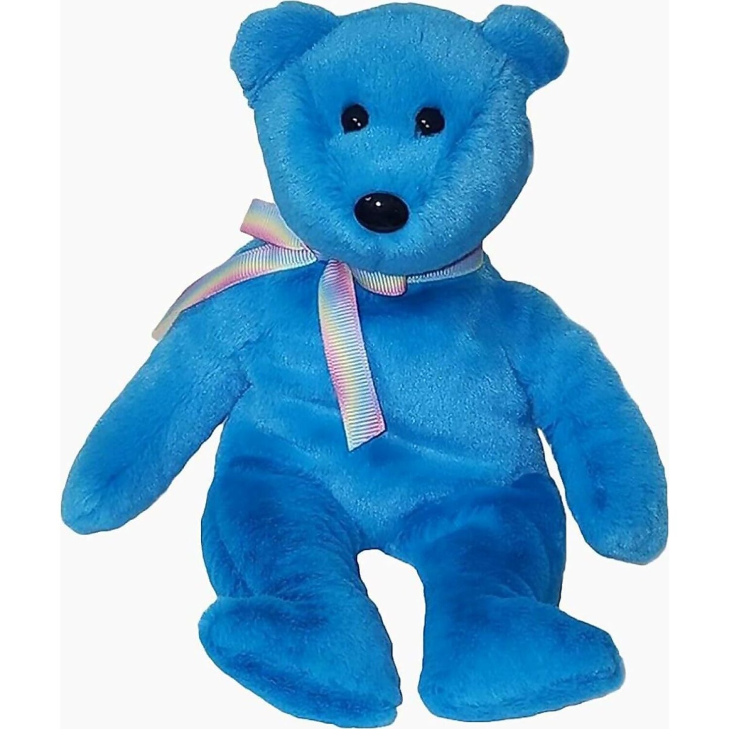 Ty Beanie Babies - Teddy 2 Blue Bear 23cm