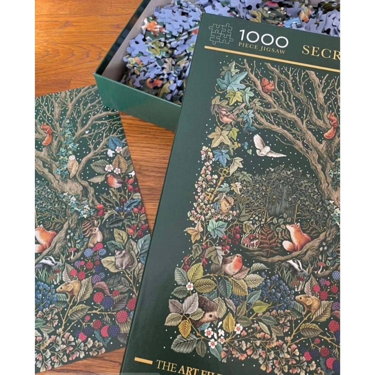 Gibsons - The Art File Secret Garden - Jigsaw Puzzle 1000 Pieces