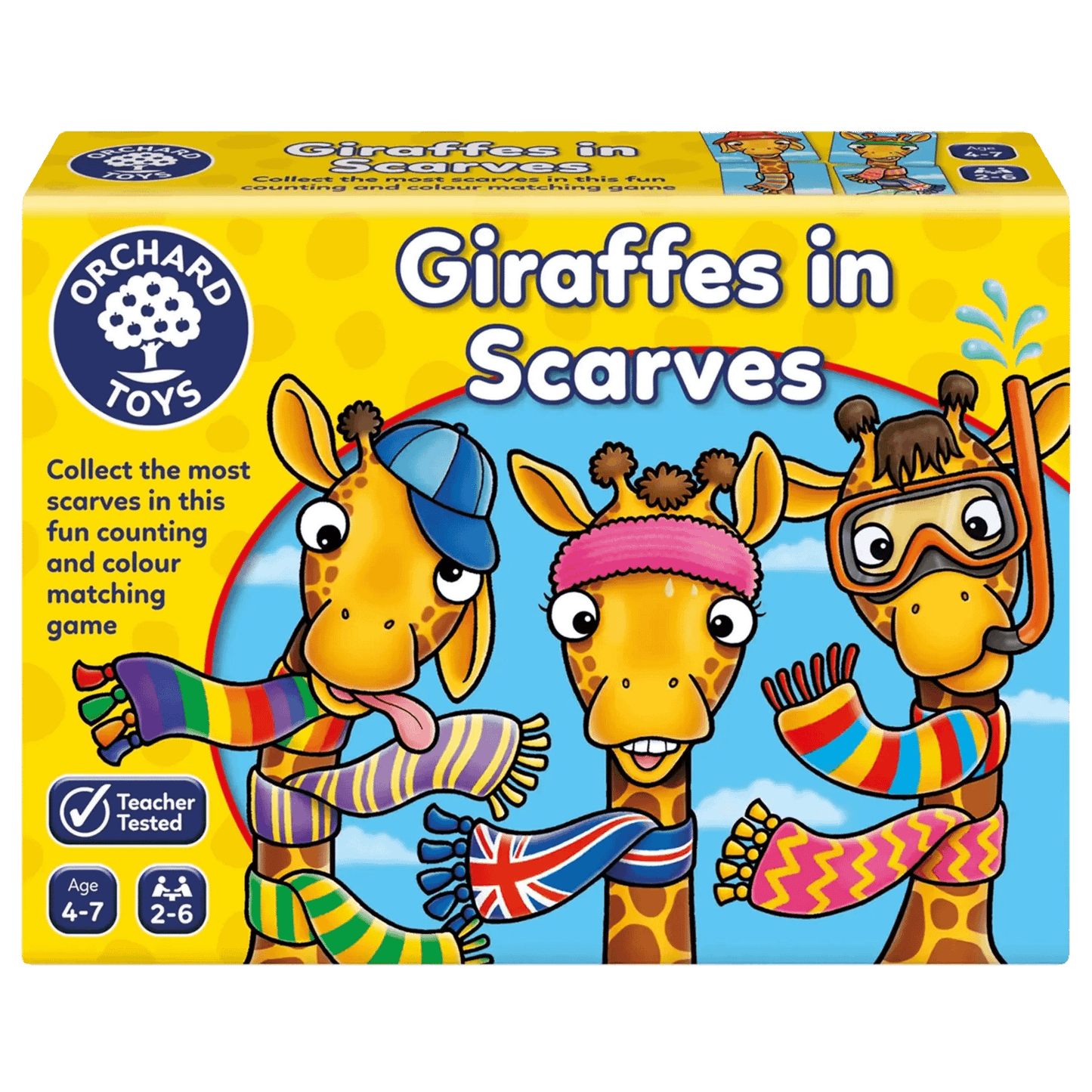 Orchard Toys - Giraffes in Scarves Game