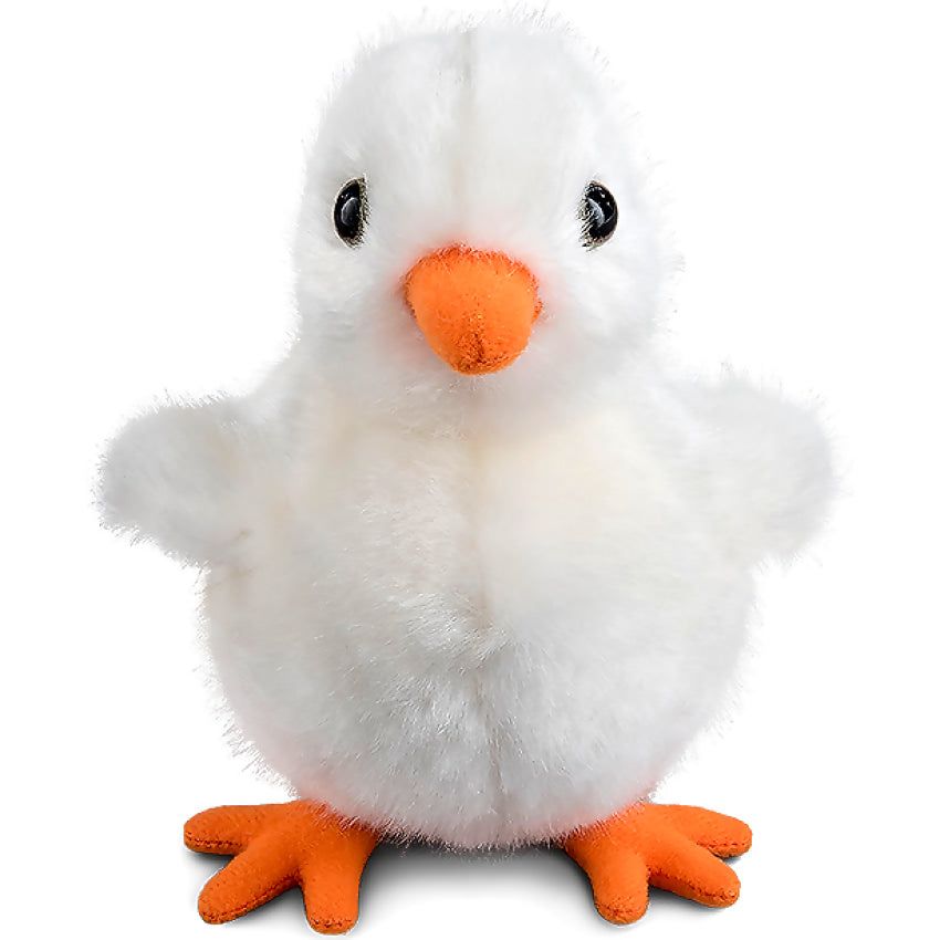 Living Nature - White Fluffy Chick 12cm Plush
