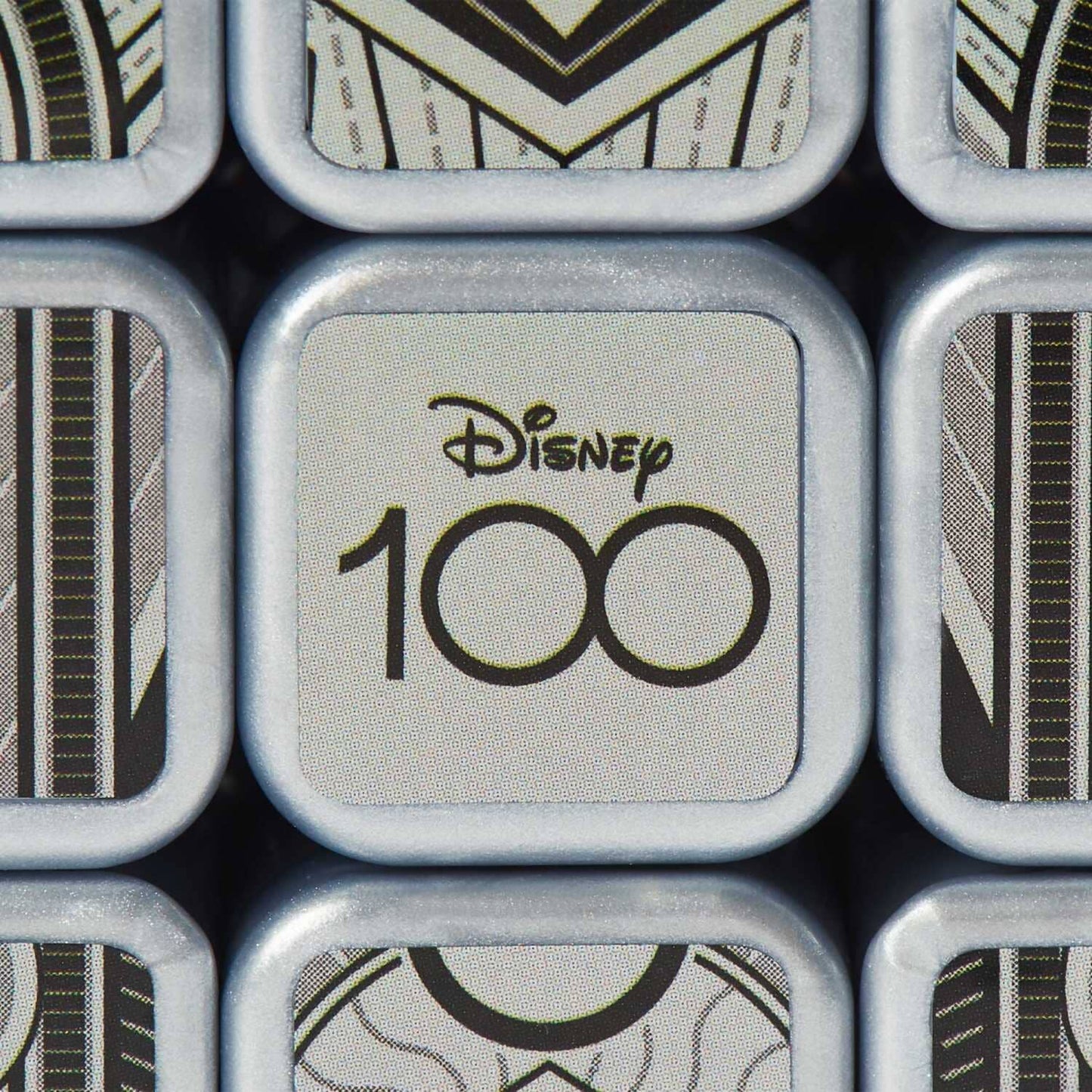 Rubik's - Disney 100th Anniversary Metallic Platinum 3x3 Rubiks Cube