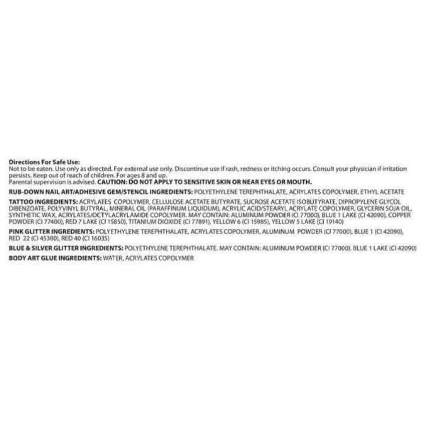 Cra-z-art - Shimmer 'n Sparkle Sparkling Glitter Tattoos & Nails