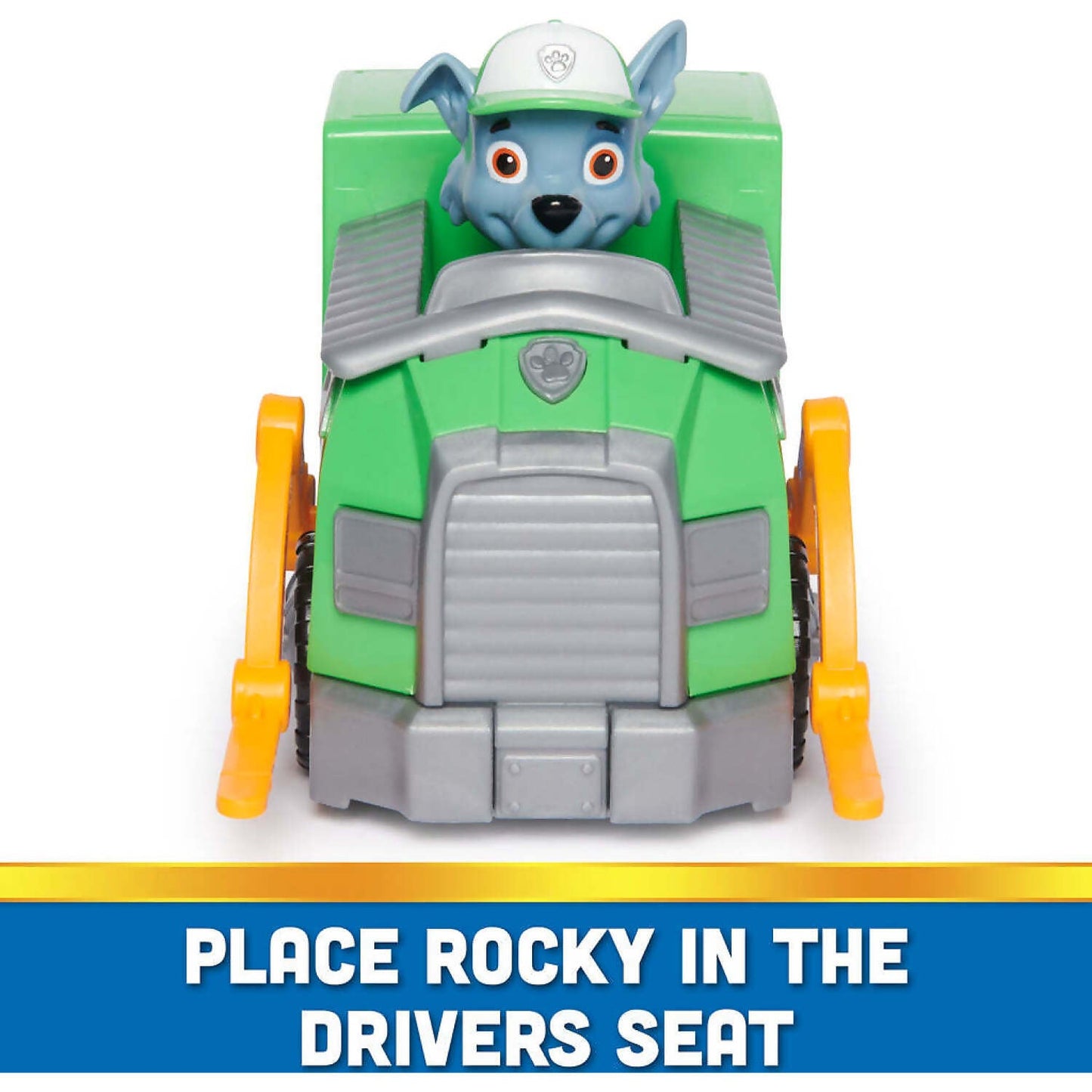 Paw Patrol - Rocky's Recycle Truck Sustainable Vehicle - Spin Master