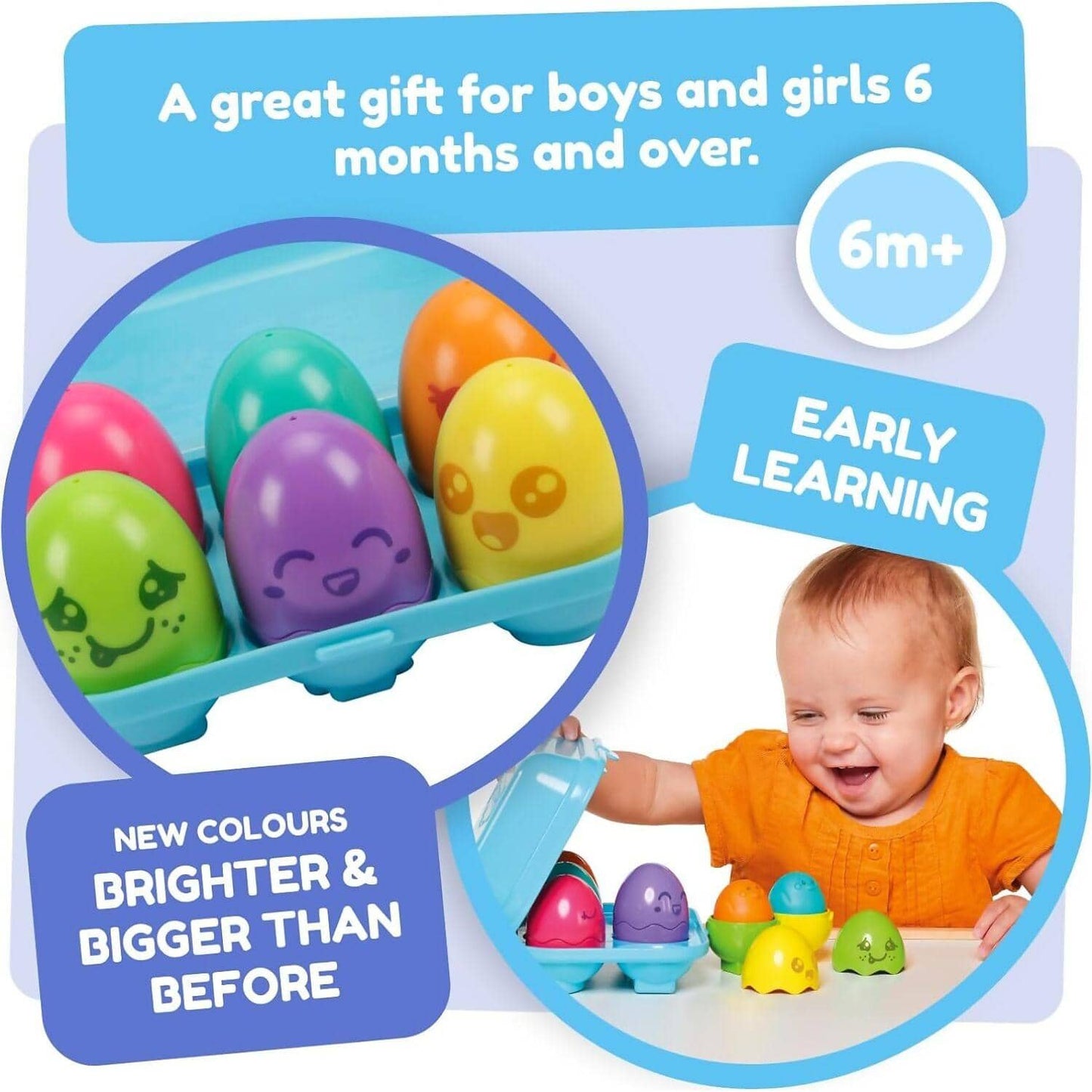 Tomy - Toomies Hide & Squeak Bright Chicks