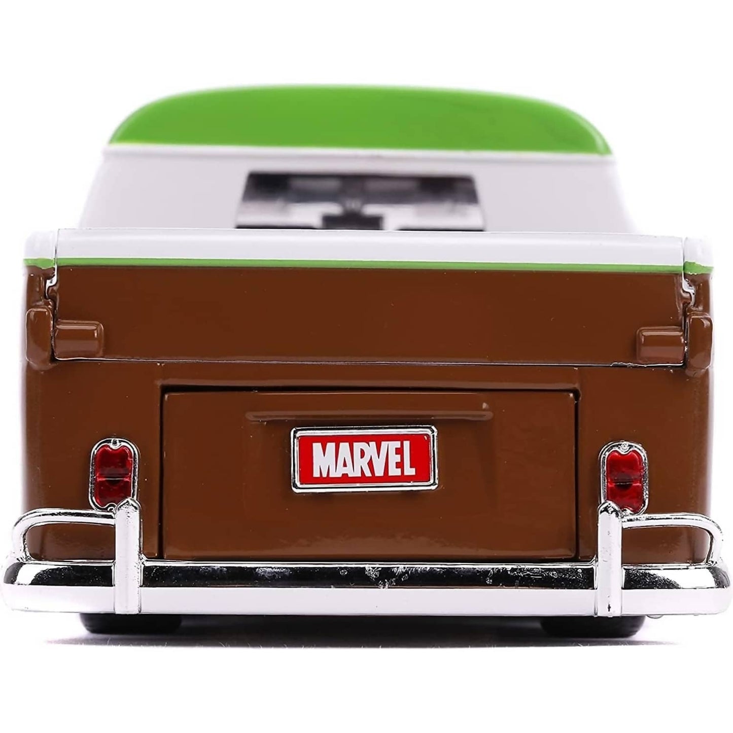 Jada Toys - Marvel 1963 Volkswagon Bus Pickup with Groot 1:24 Scale Diecast Vehicle & Figure Set