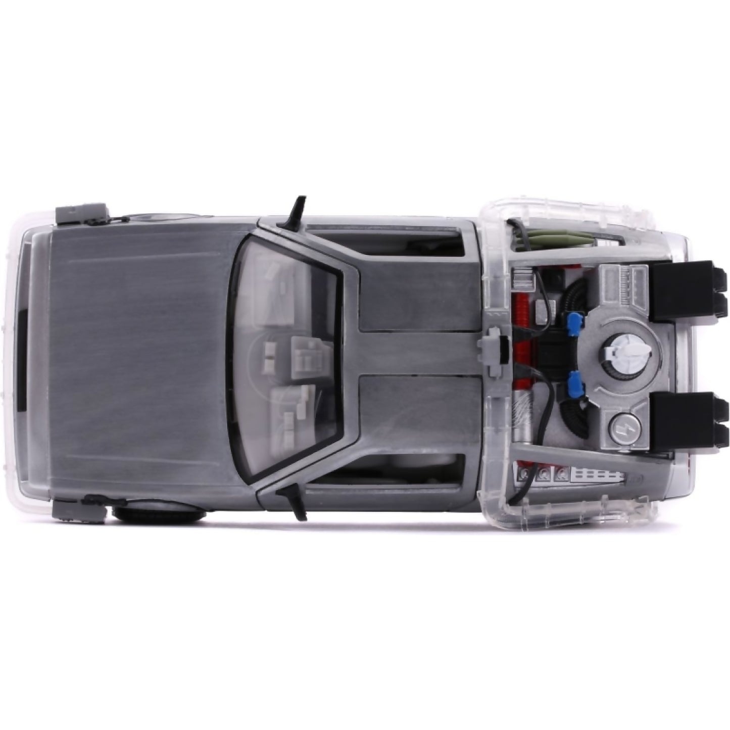 Jada Toys - Back to the Future Part II Delorean Time Machine 1:24 Scale Diecast Vehicle