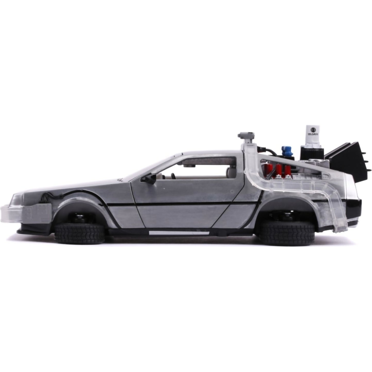 Jada Toys - Back to the Future Part II Delorean Time Machine 1:24 Scale Diecast Vehicle