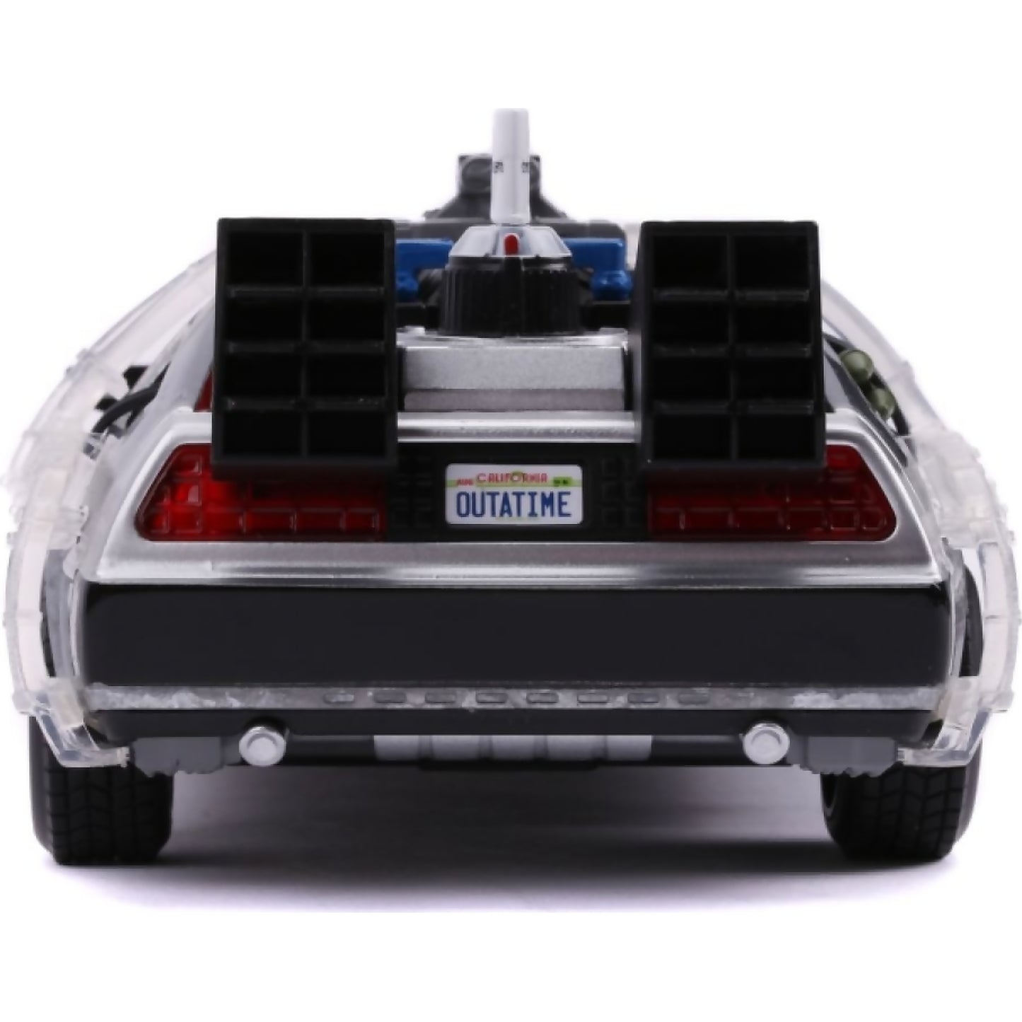 Jada Toys - Back to the Future Part II Delorean Time Machine 1:24 Scale Diecast Vehicle
