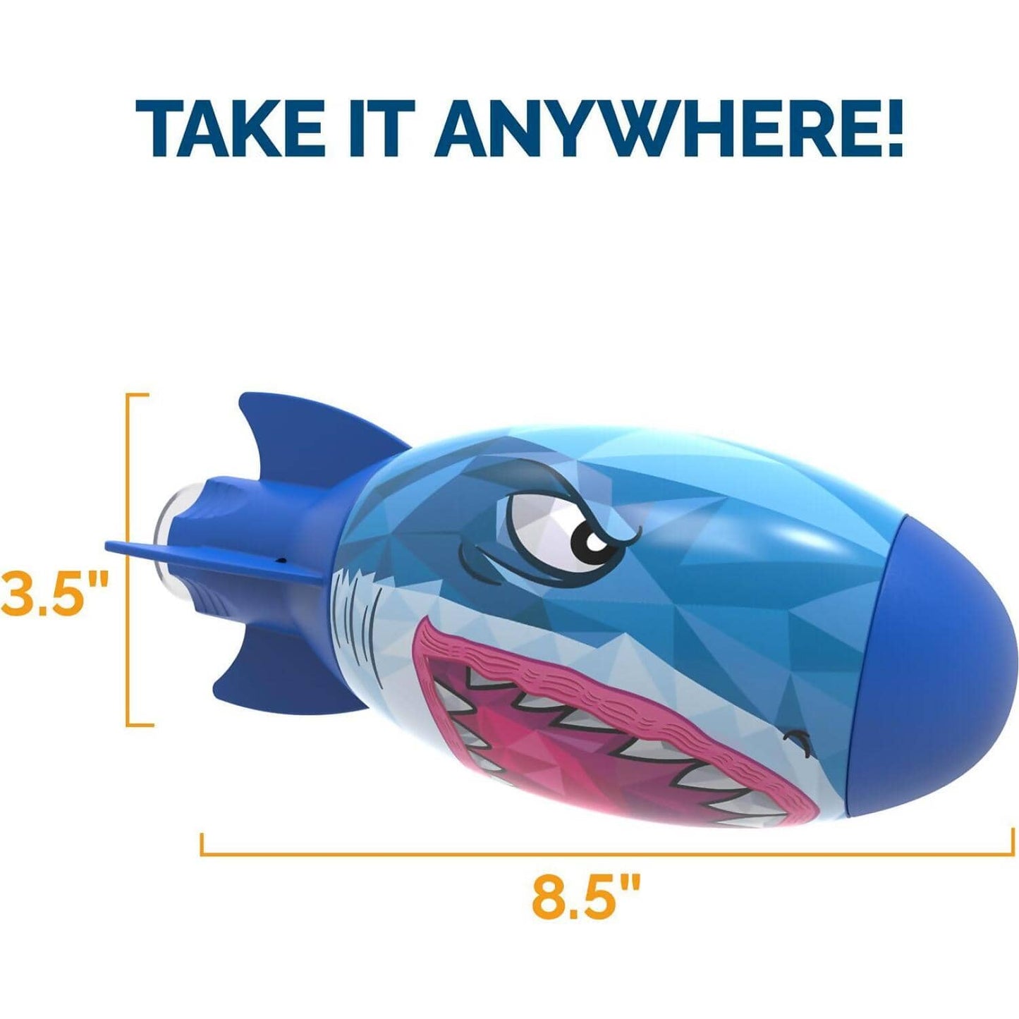 Swimways - Shark Rocket Torpedo Pool Toy - Spin Master
