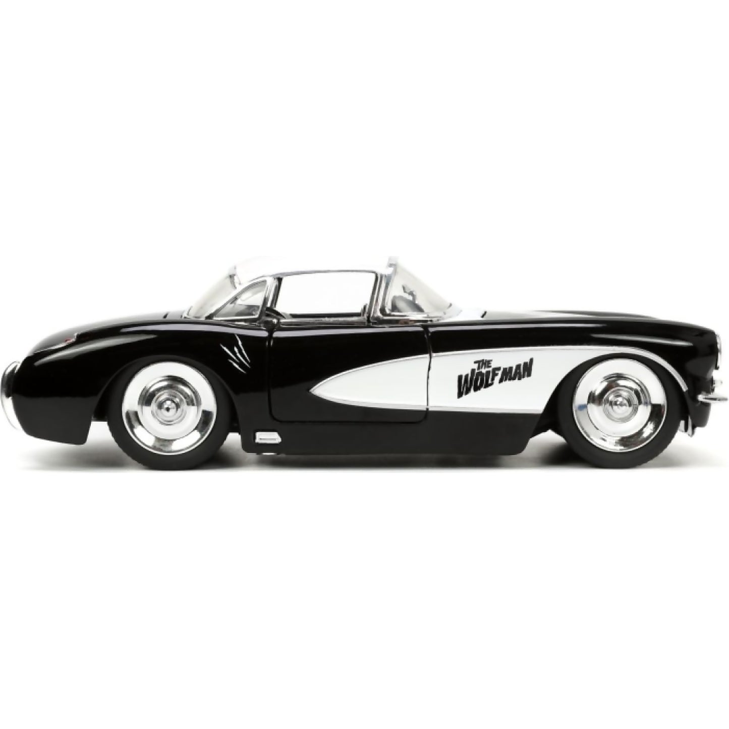 Jada Toys - Universal Monsters 1959 Chevrolet Corvette with Wolfman 1:24 Scale Diecast Vehicle & Figure Set