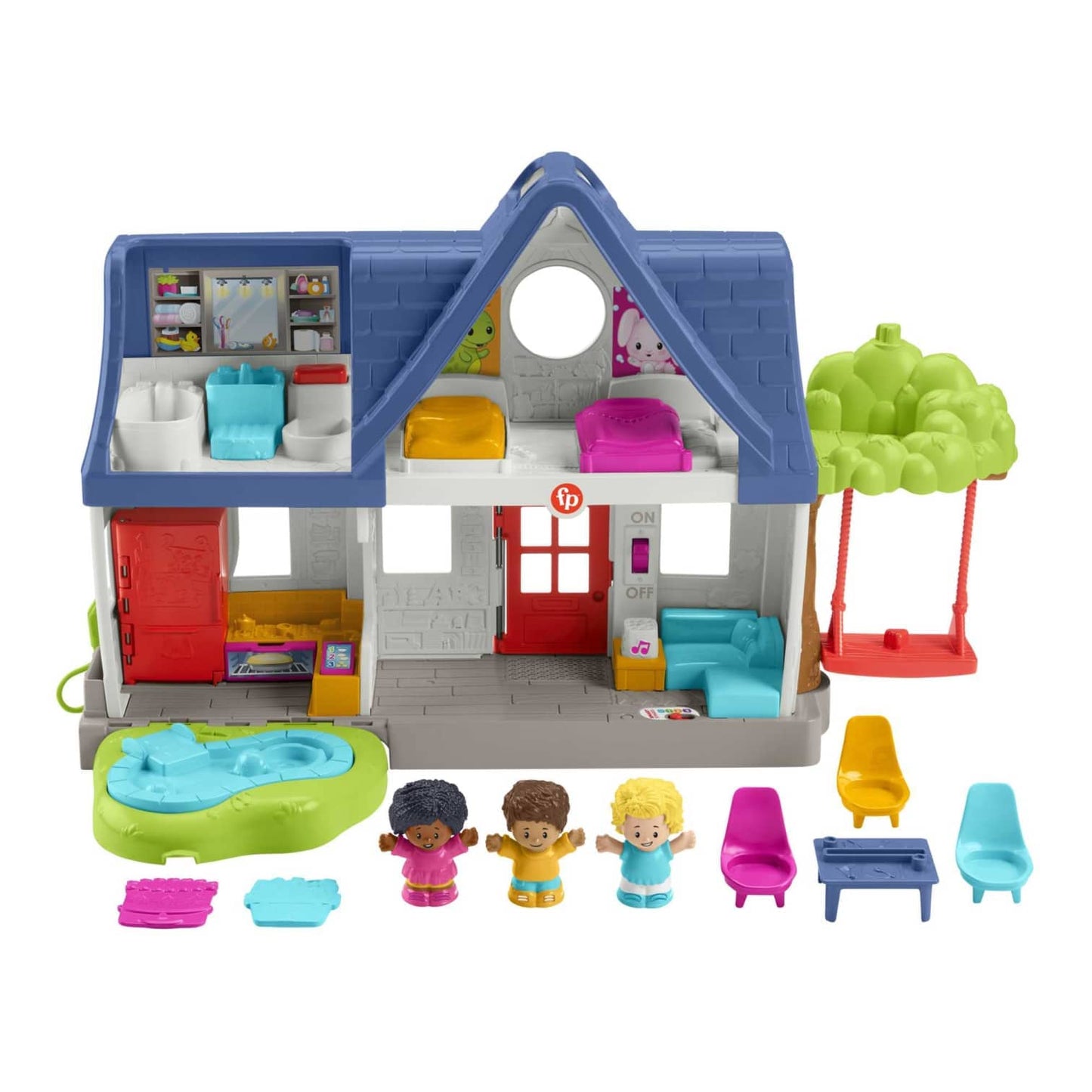 Fisher-Price - Little People Friends Together Play House  Mattel