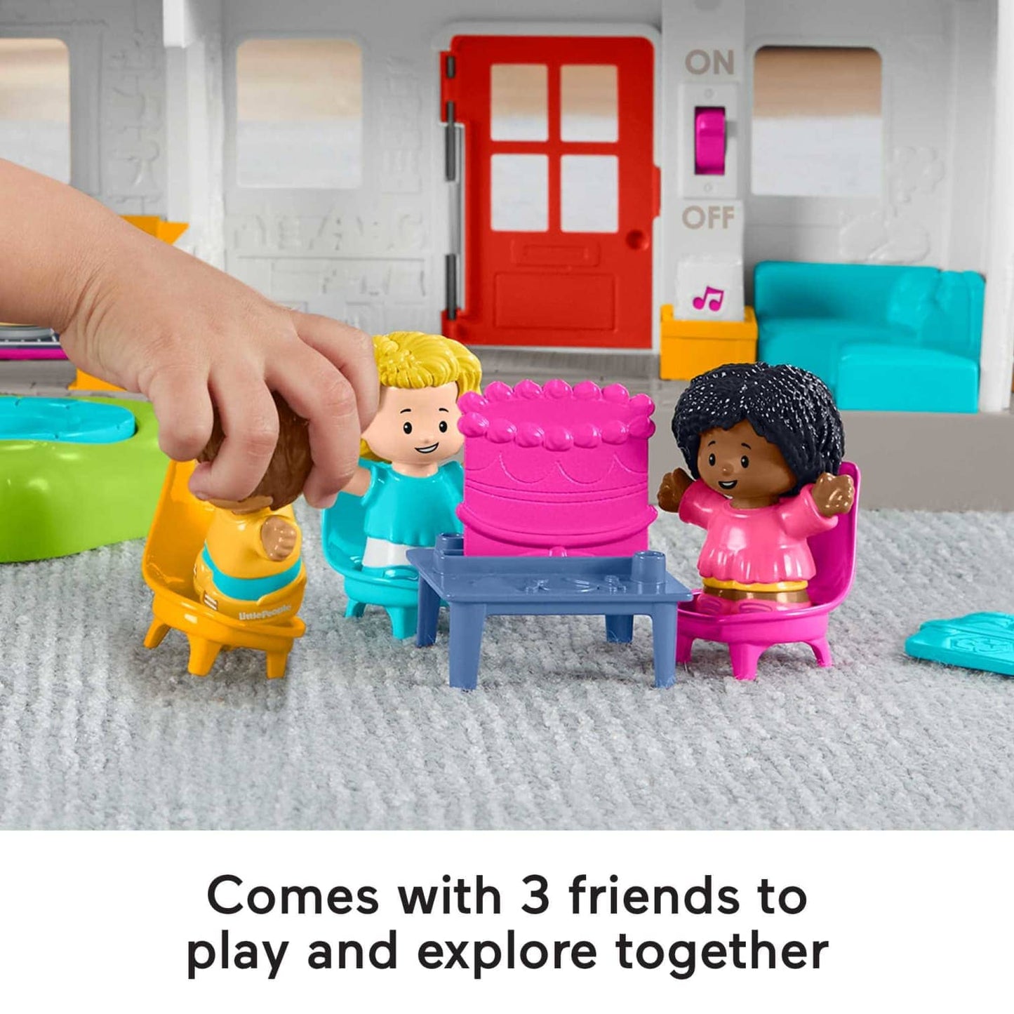 Fisher-Price - Little People Friends Together Play House  Mattel