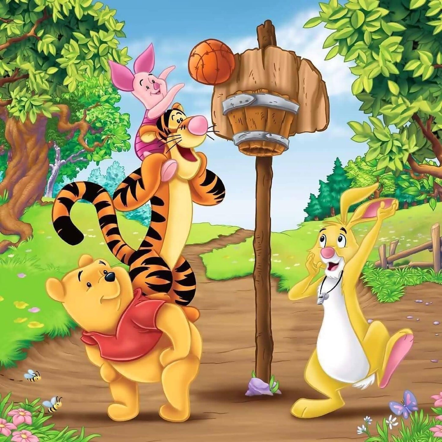 Ravensburger - Disney Winnie The Pooh - Sports Day Jigsaw Puzzle 3 X 49pc