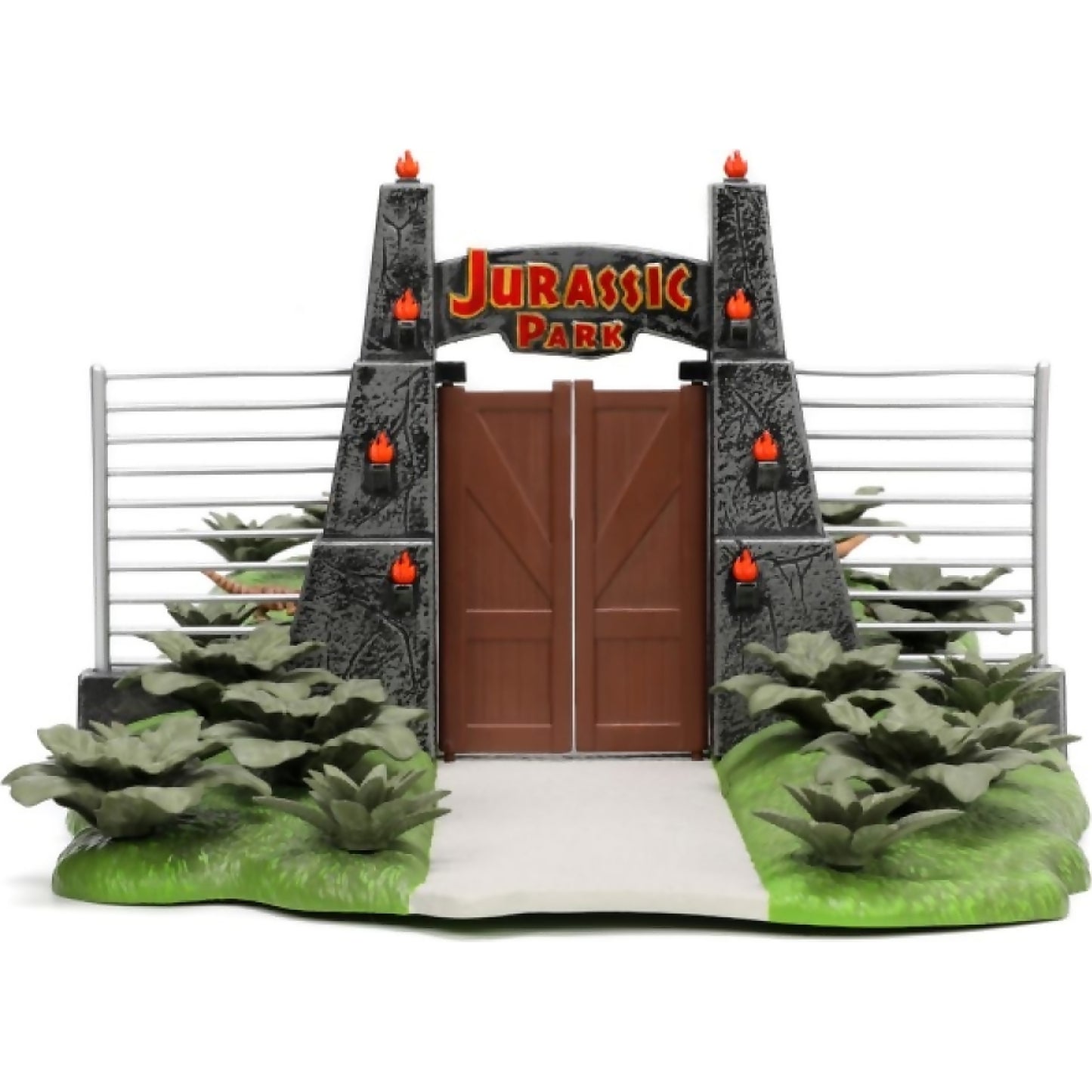 Jada Toys - Jurassic Park 30th Aniversary Nano Scene Diorama with 2 vehicles Scale Diecast Set