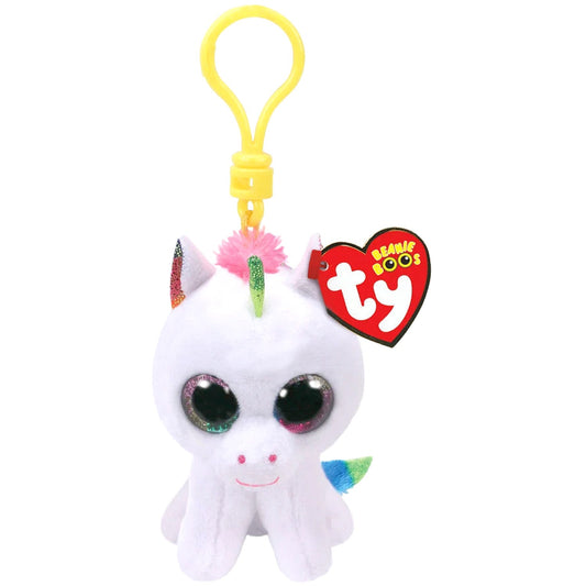 Ty - Beanie Babies Clip Pixy White Unicorn 5-inch Plush