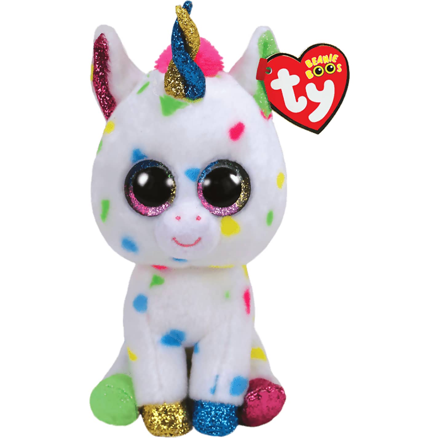 Ty - Beanie Boos - Harmonie Multicolor Unicorn Large 41cm