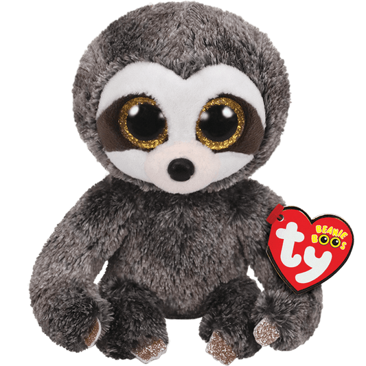 Ty -  Beanie Boos - Dangler - Two Tone Grey Sloth 15cm Small