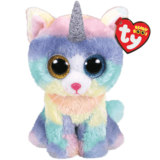 Ty -  Beanie Boos - Heather - I Look Better As A Unicorn 15cm Small