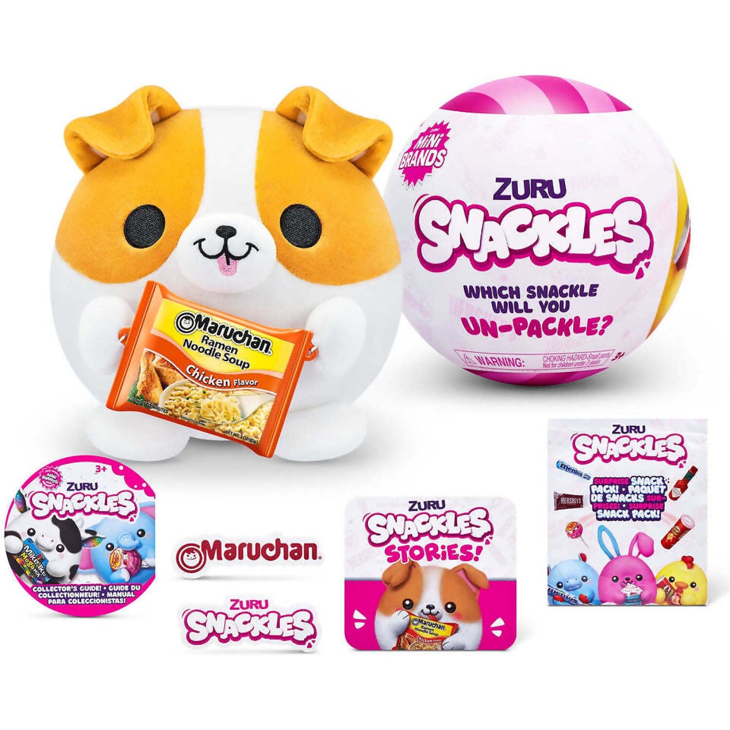 Zuru - Mini Brands Snackles Plush Series 1 Blind Capsule