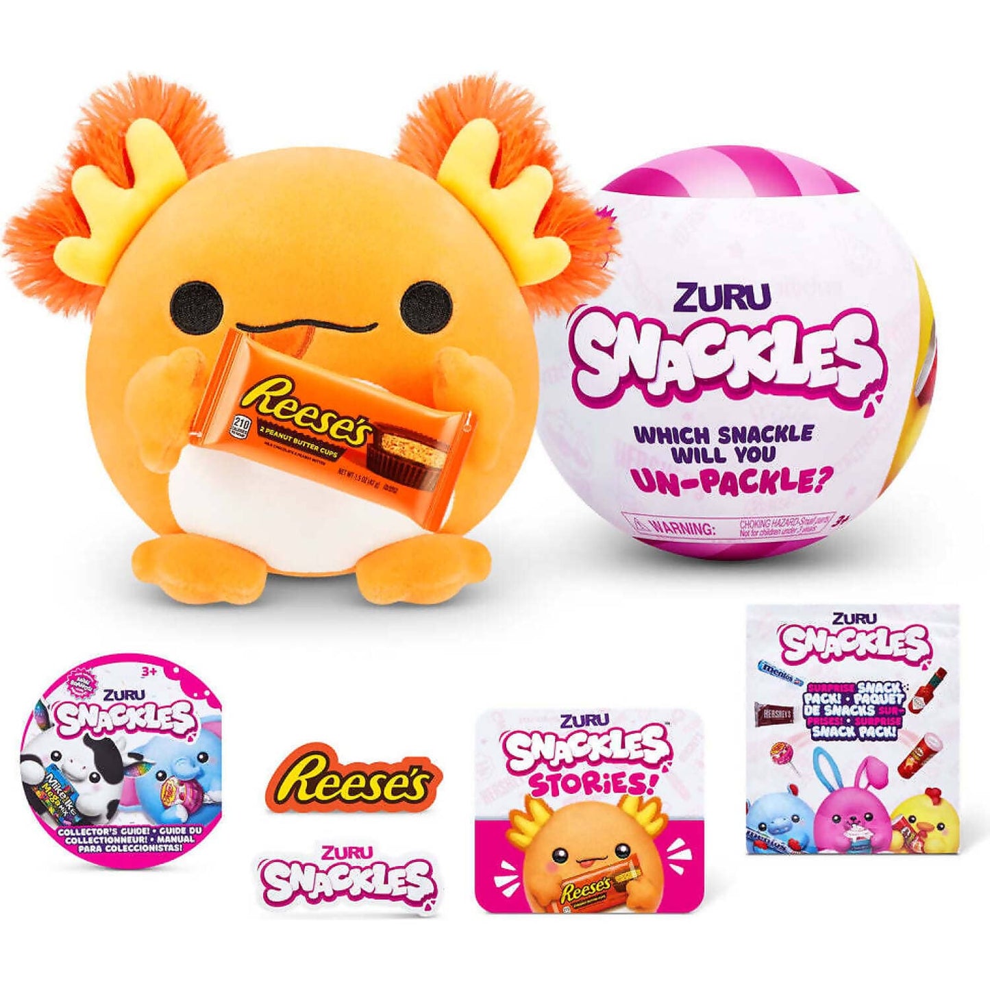 Zuru - Mini Brands Snackles Plush Series 1 Blind Capsule