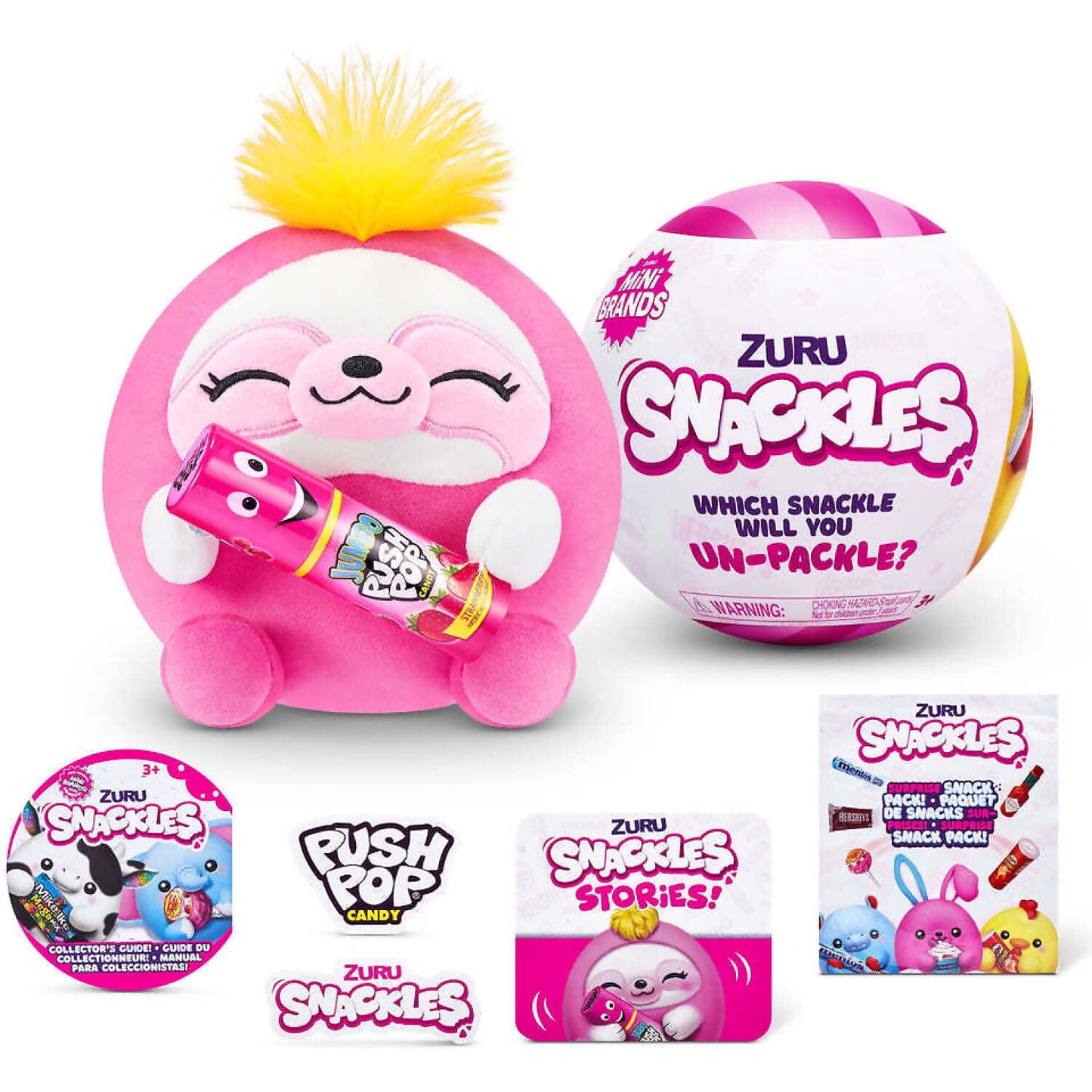 Zuru - Mini Brands Snackles Plush Series 1 Blind Capsule