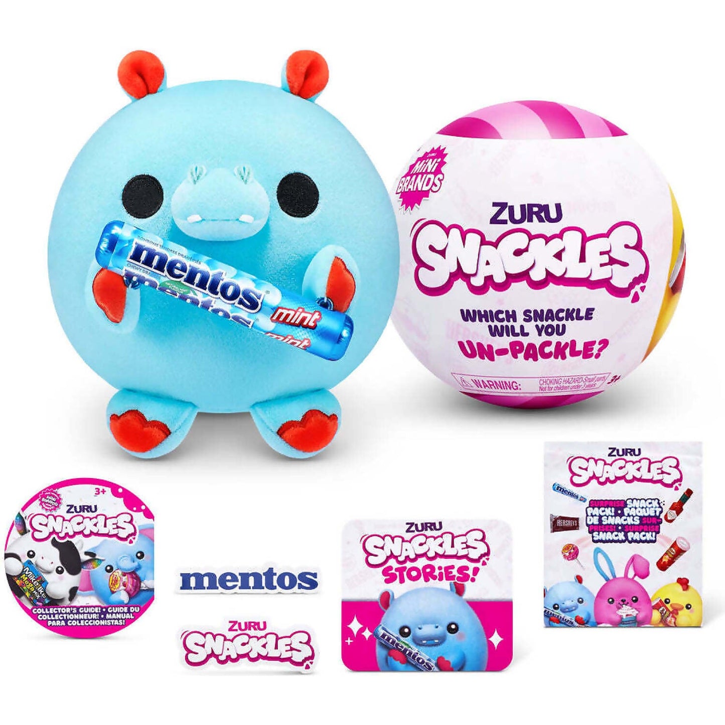 Zuru - Mini Brands Snackles Plush Series 1 Blind Capsule