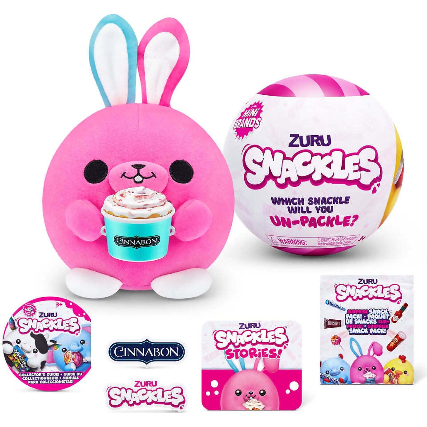 Zuru - Mini Brands Snackles Plush Series 1 Blind Capsule