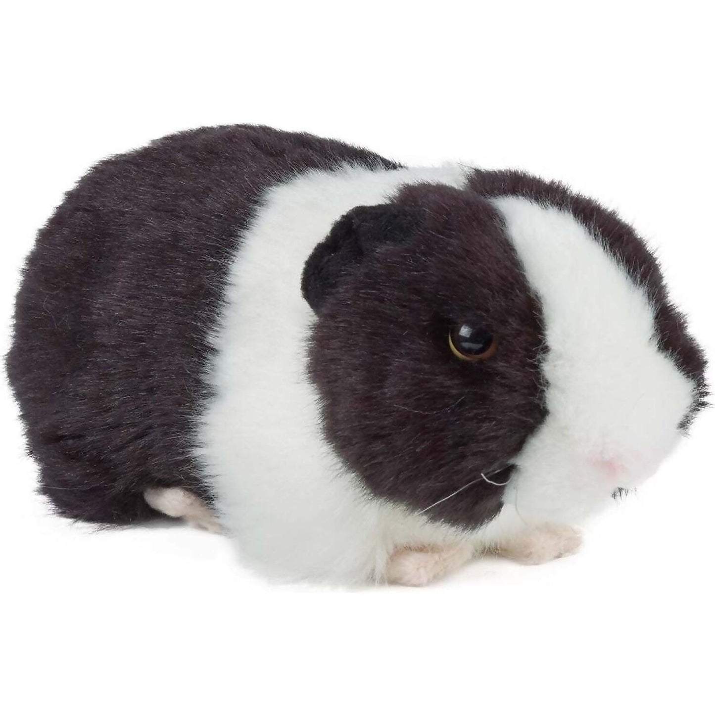 Living Nature - Black Guinea Pig With Sound 20cm Plush (Includes non-replaceable button batteries)