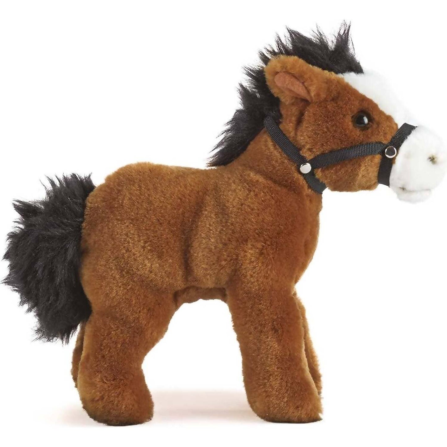Living Nature - Horse With Bridle 18cm Plush
