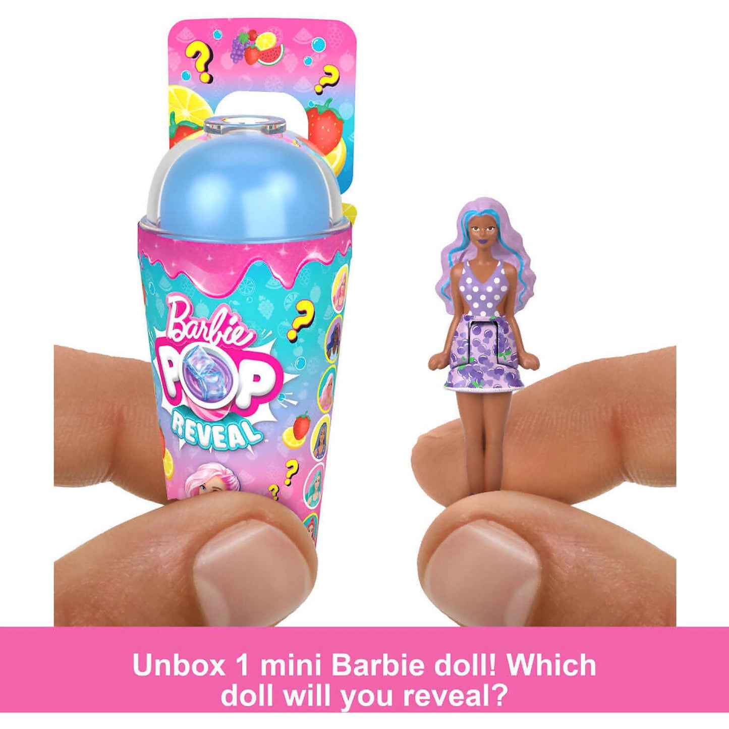 Barbie - Mini Barbieland Pop Reveal Assorted Colors Chosen At Random - Mattel
