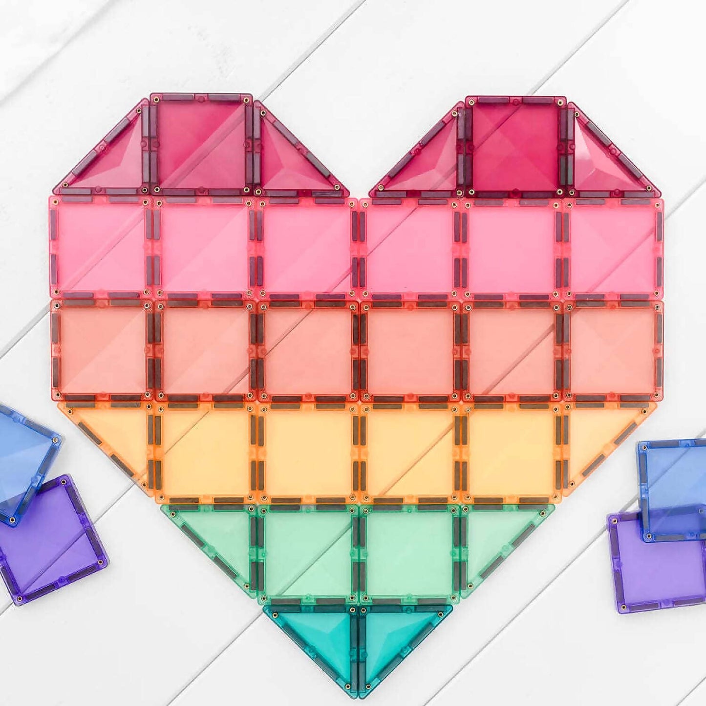 Connetix - Magnetic Tiles Pastel Mega Pack 202pc
