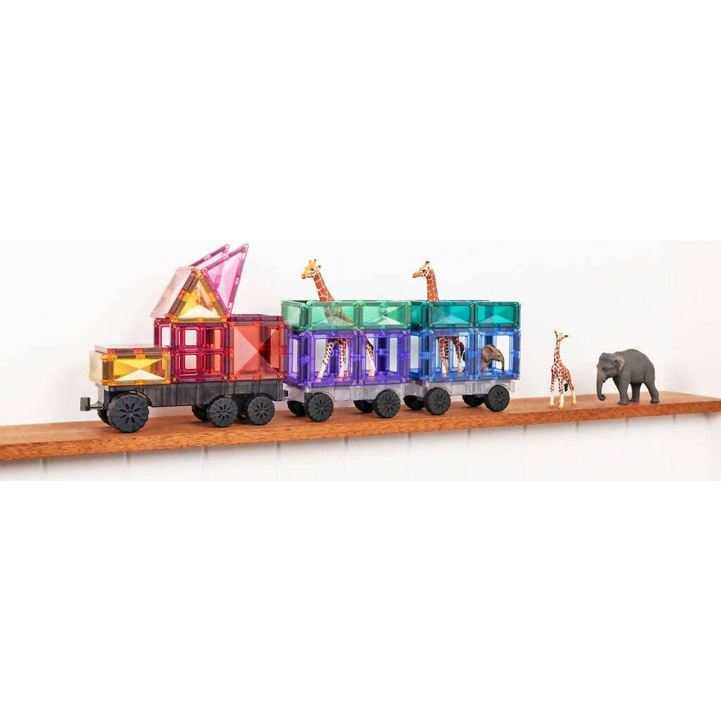 Connetix - Magnetic Tiles Pastel Transport Pack 50pc