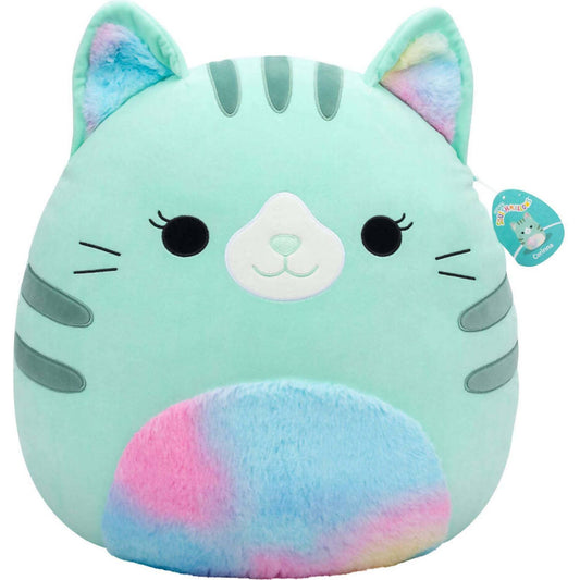 Squishmallows - Corinna Teal Cat 20-inch Plush