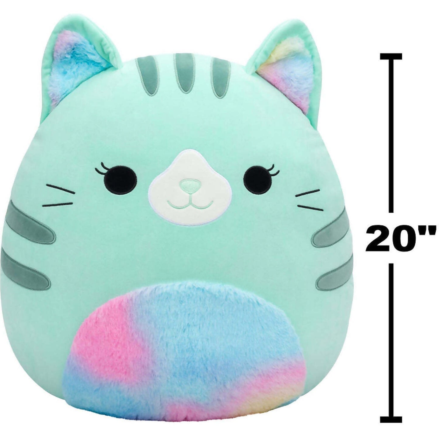 Squishmallows - Corinna Teal Cat 20-inch Plush