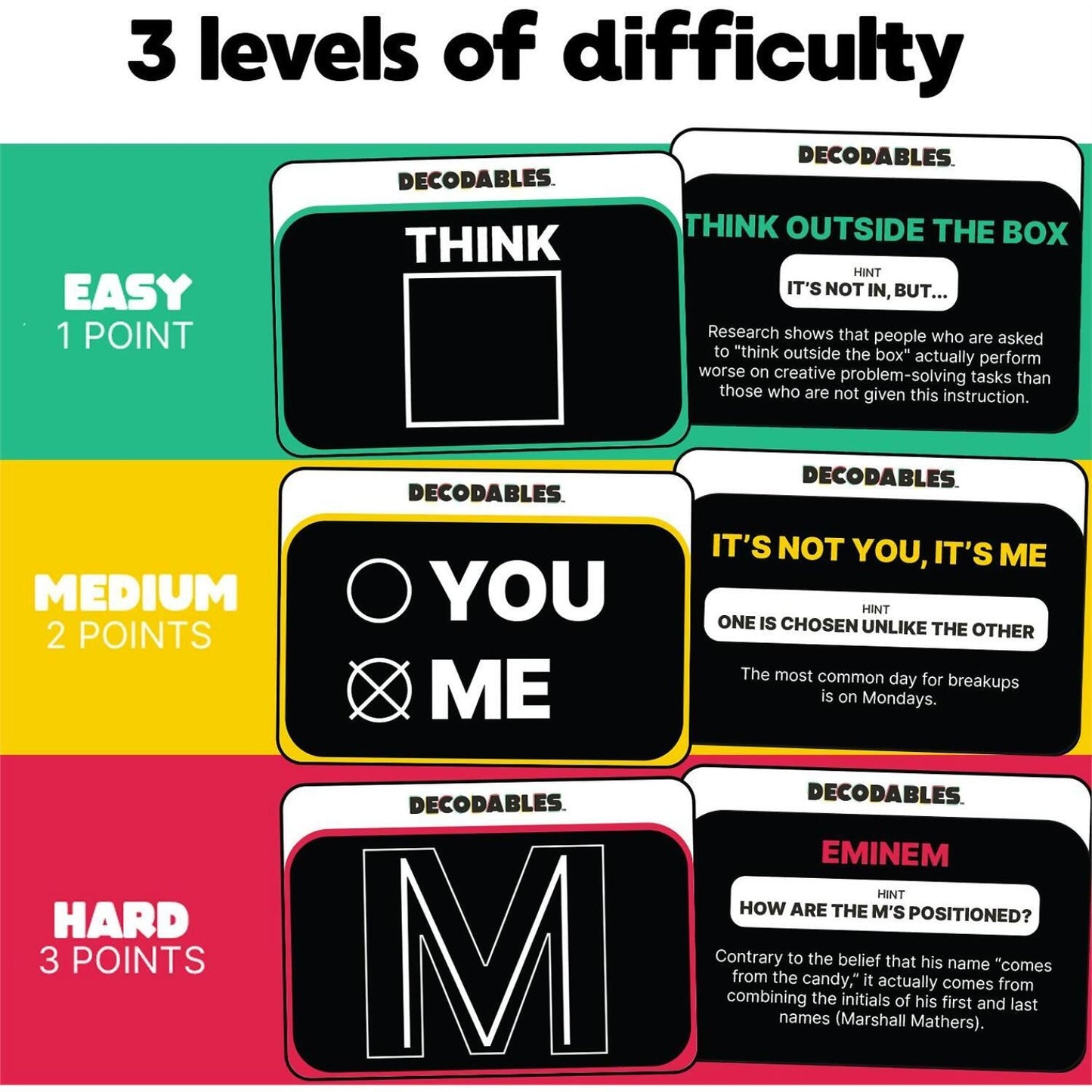 Spin Master - Decodables A Hysterical Adult Party Game