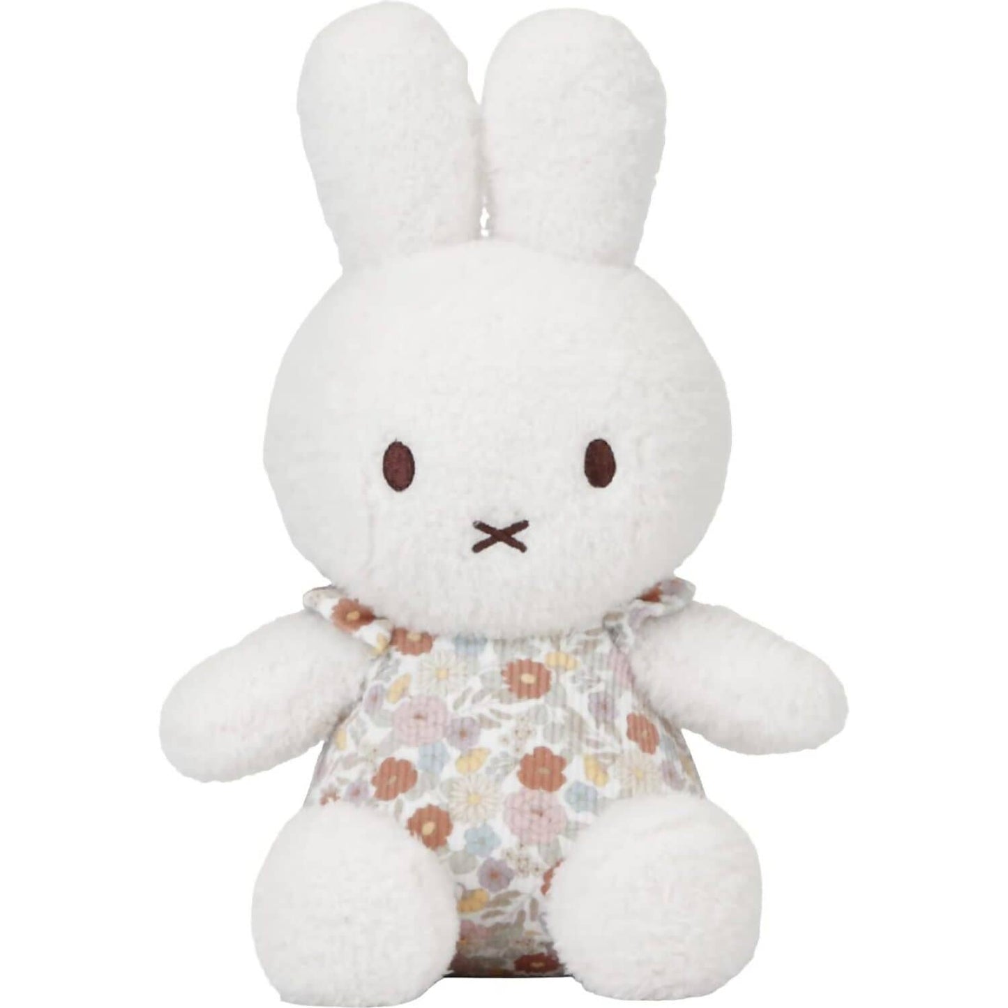 Little Dutch - Miffy Vintage Flowers Soft Toy Small 25cm Plush - Jasnor