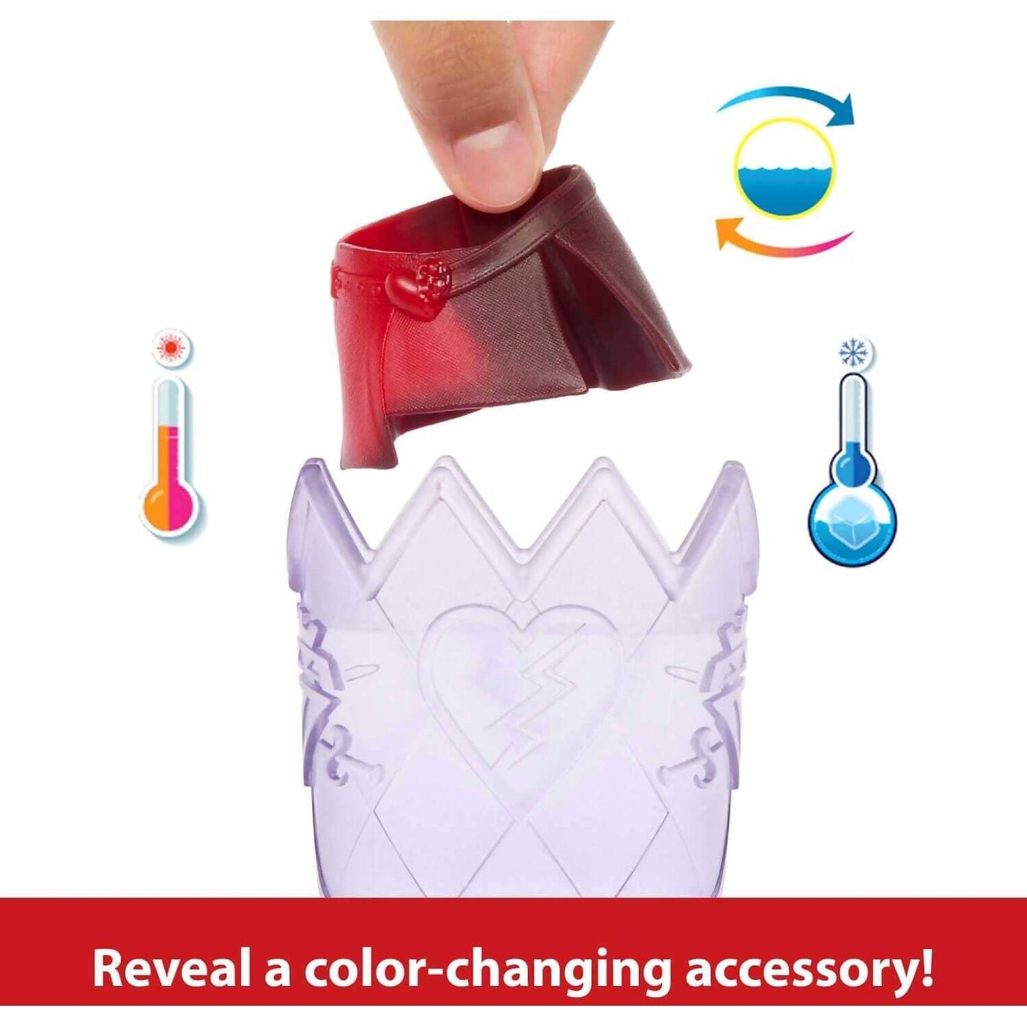 Disney Descendants - The Rise Of Red - The Sorcerer's Cookbook With Fizz Slime & Red Doll Reveal Surprises - Mattel