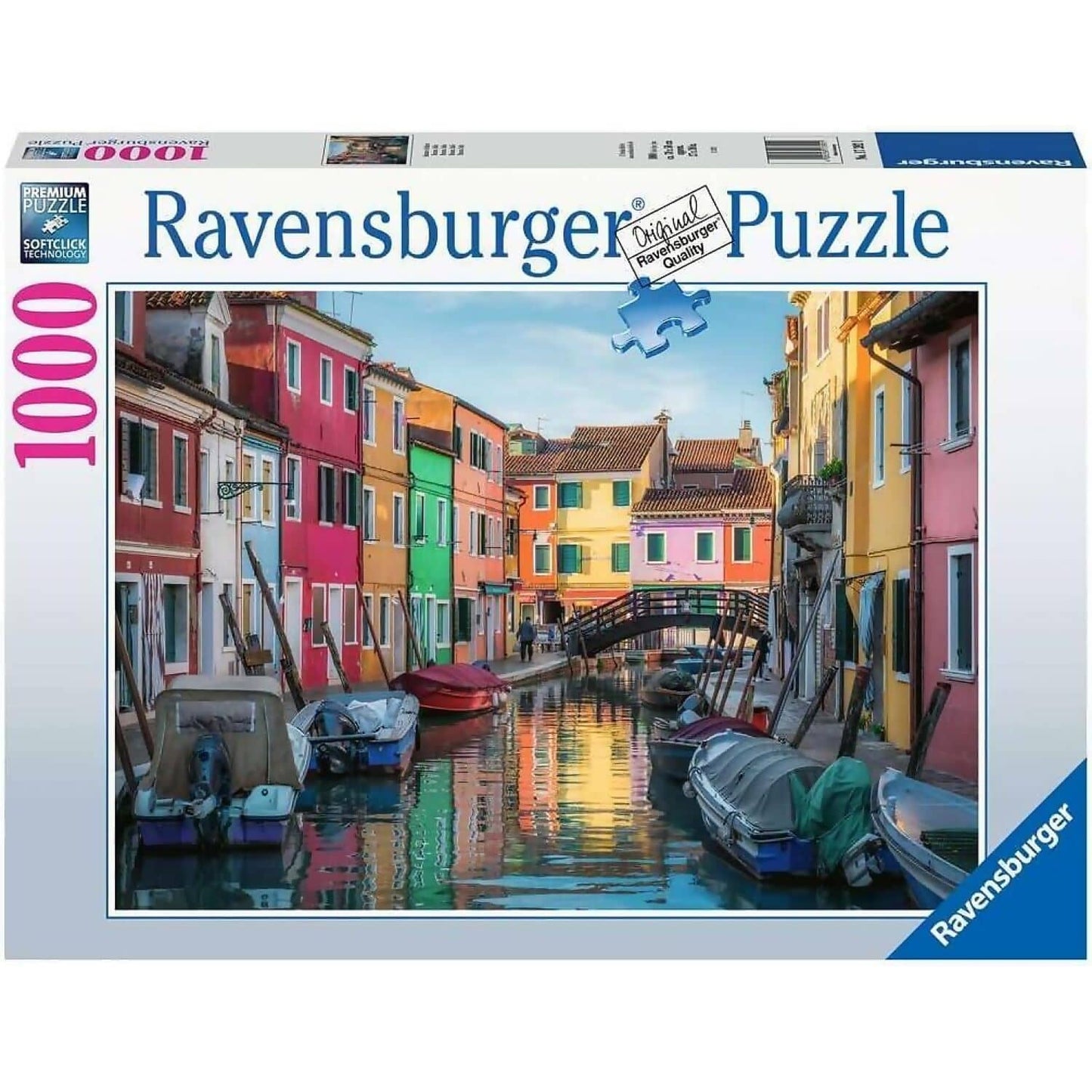 Ravensburger - Burano Italy Jigsaw Puzzle 1000 Pieces