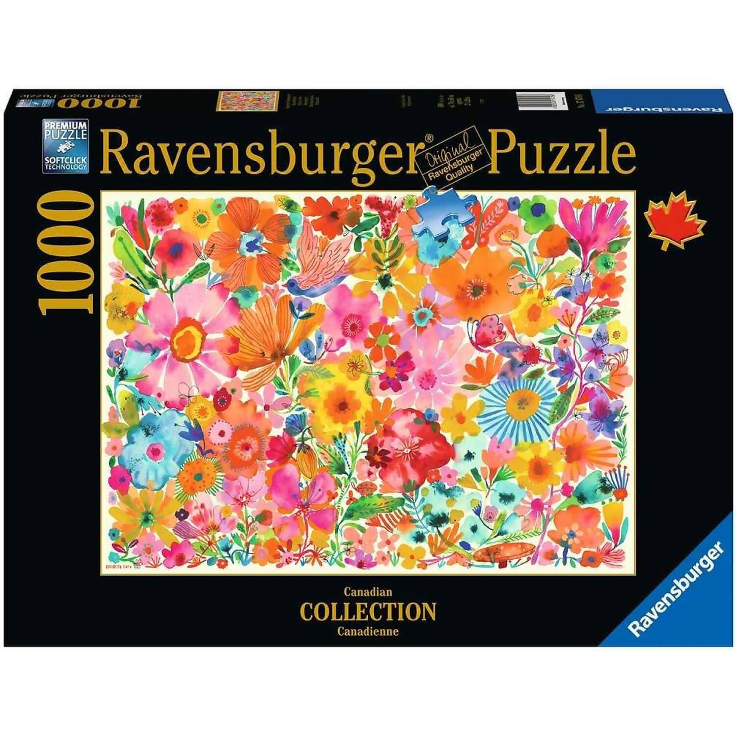 Ravensburger - Canadian Collection Blossoming Beauties Jigsaw Puzzle 1000 Pieces