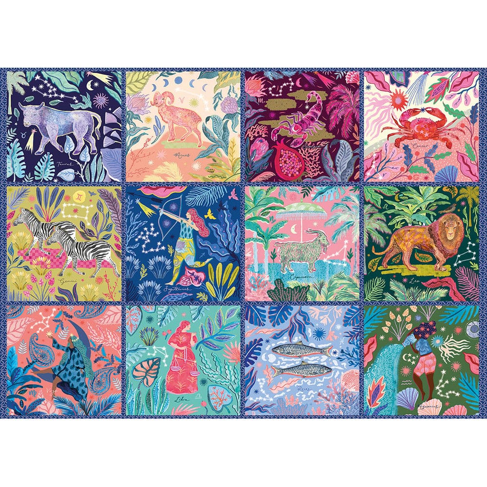 Gibsons - Zodiac Jungle - Jigsaw Puzzle 1000 Pieces