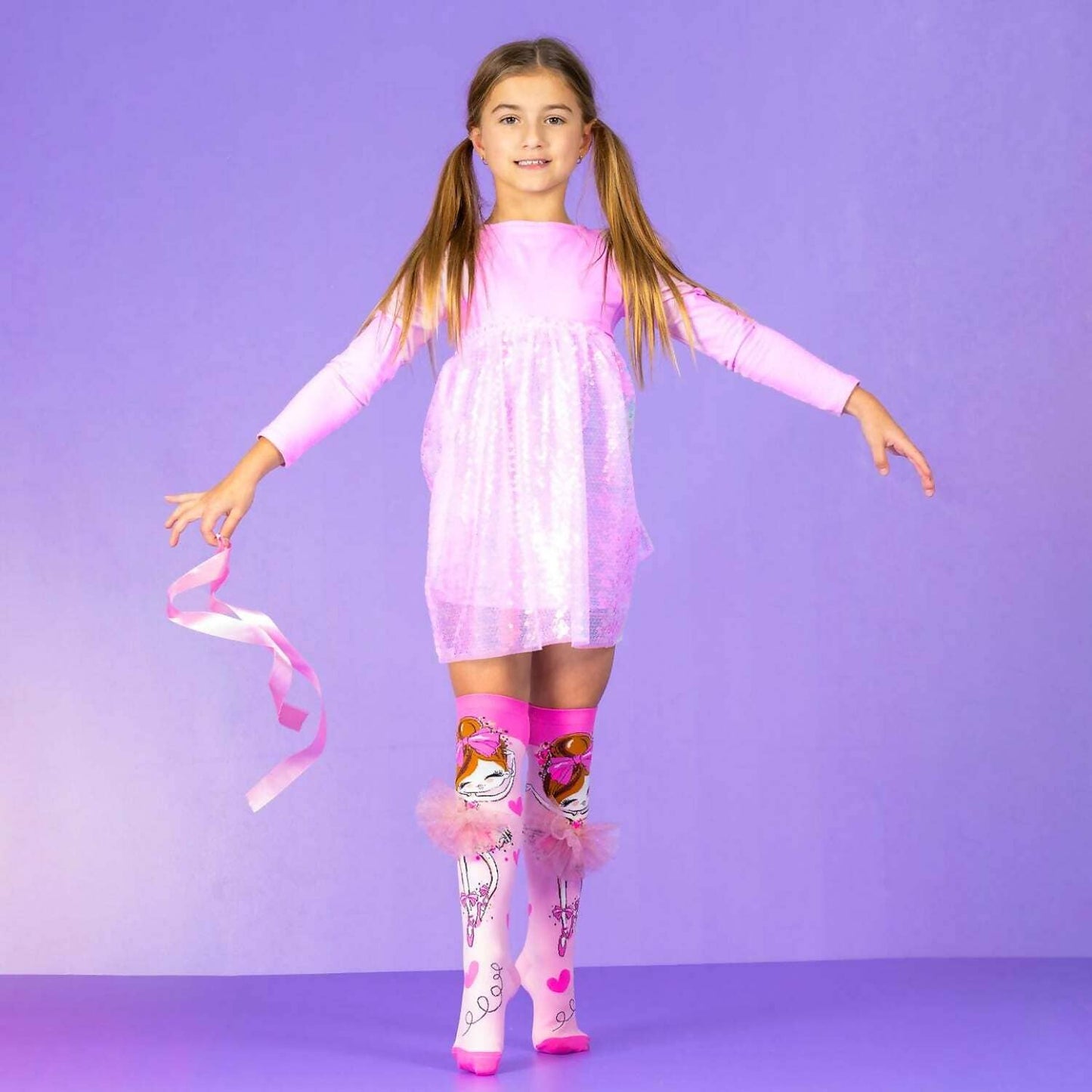 Madmia - Ballerina Socks Toddler Age 3-5y