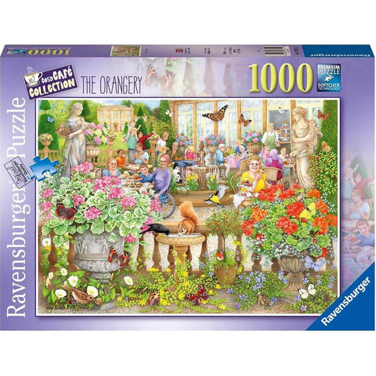 Ravensburger - Cozy Cafe Collection The Orangery Jigsaw Puzzle 1000 Pieces