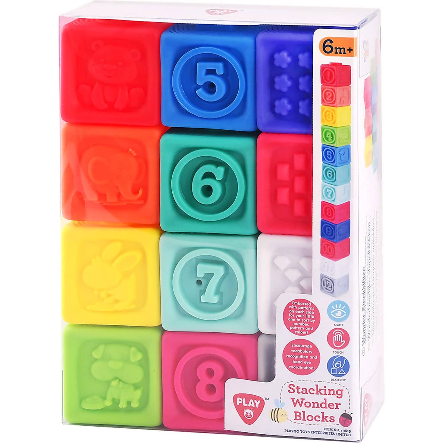 Playgo Toys Ent. Ltd. - Stacking Wonder Blocks