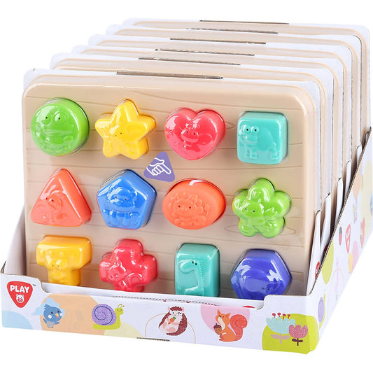Playgo Toys Ent. Ltd. - Animals Shape Sorting Puzzle