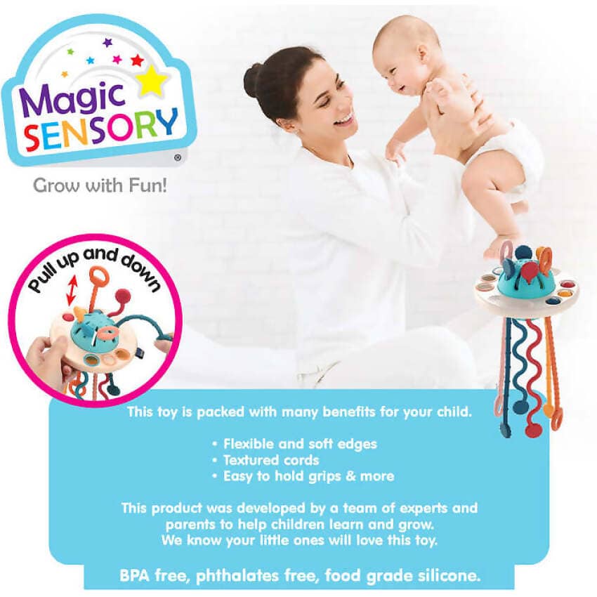 Magic Sensory - UFO Interactive Baby Sensory Teething Toy