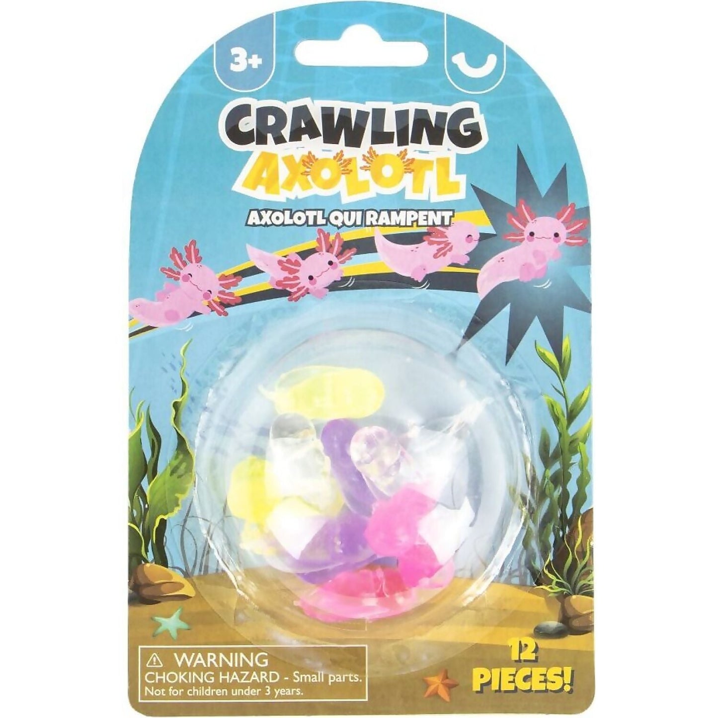 Keycraft - Squishy Crawling Axolotl