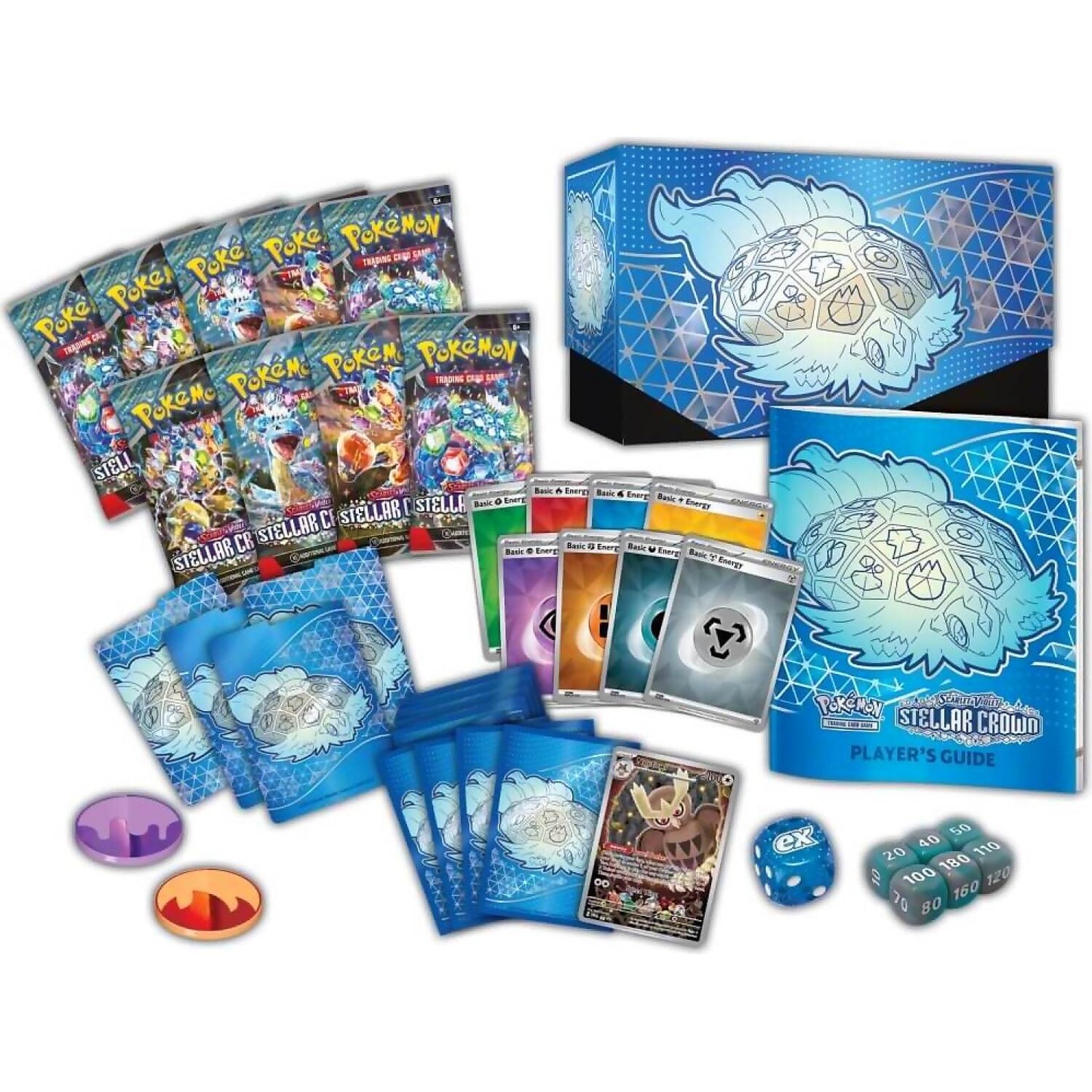 Pokemon - Tcg Scarlet & Violet 7 Stellar Crown Elite Trainer Box
