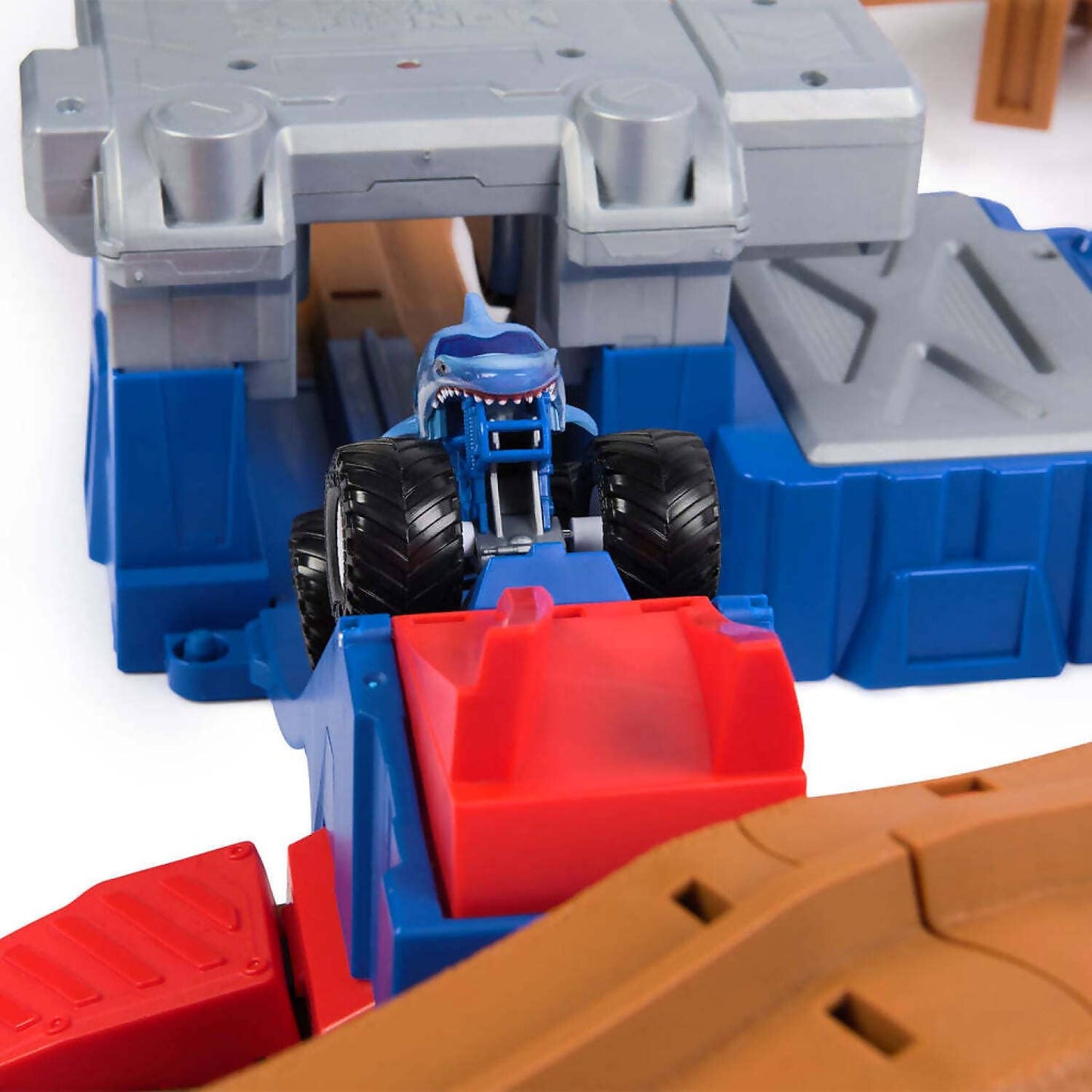 Monster Jam - Supercharge Speedway Playset - Spin Master