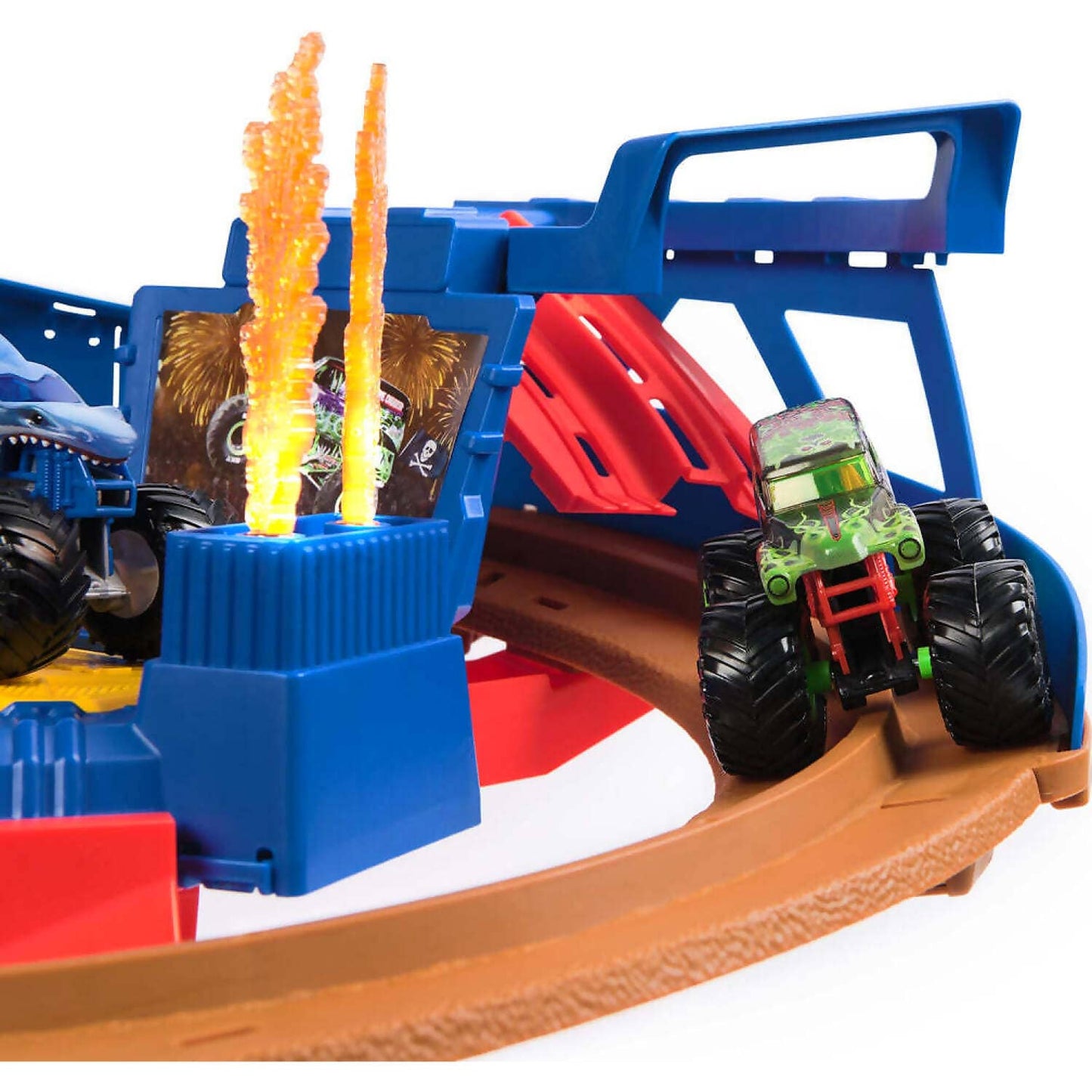 Monster Jam - Supercharge Speedway Playset - Spin Master
