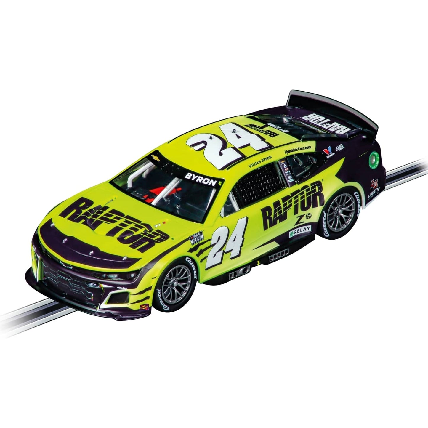 Carrera Evolution 1:32 - NASCAR Camaro NextGen ZL1 Hendrick Motorsports William Byron No.24 - Slot Car Also Suits Scalextric